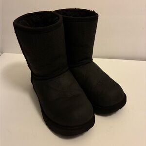 Cozy Black Kids Ugg Boots